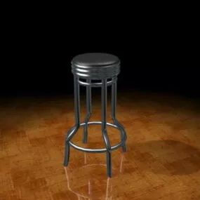 Swivel Bar Stool 3d model