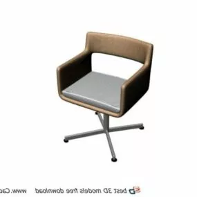 Furniture Swivel Bar Tub Chair 3d model