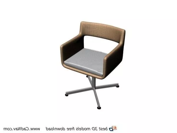 Furniture Swivel Bar Tub Chair 3d model Furniture Swivel Bar Tub Chair 3d model