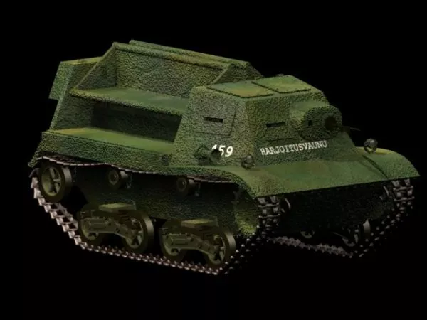Wiesel Ozelot Air Defense System 3d model