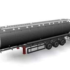 Tank Trailer 3d model