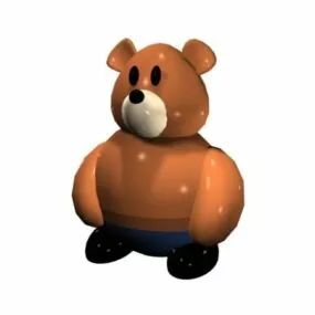 Teddy Bear Toy 3d model