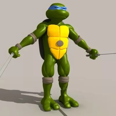 Realistic Sea Turtle 3d model