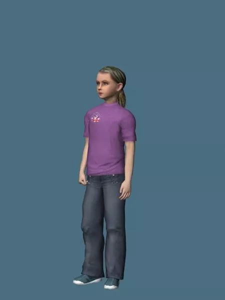 Figure Anime Girl Character 3d model