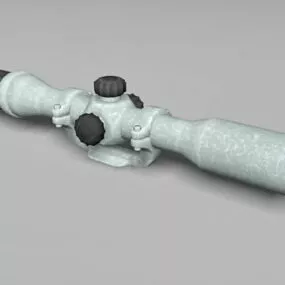Telescopic Sight Rifle Scope 3d model
