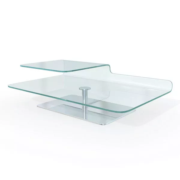 Furniture Tempered Bent Glass Coffee Table 3d model Furniture Tempered Bent Glass Coffee Table 3d model
