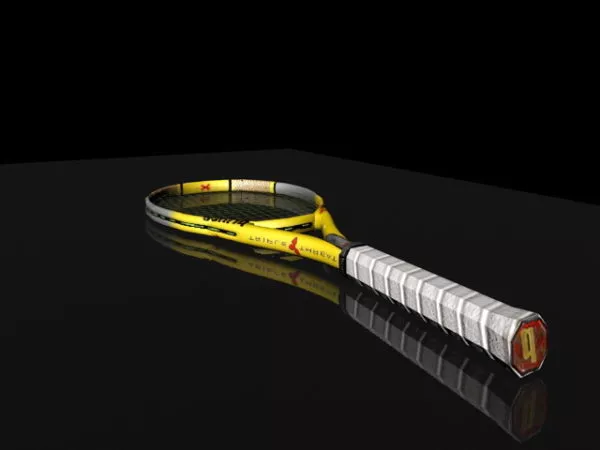 Table Tennis With Ball 3d model