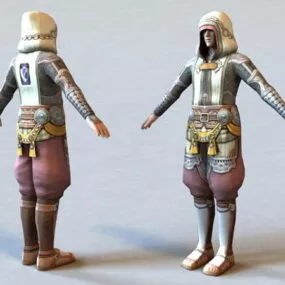 The Last Remnant Character 3d model
