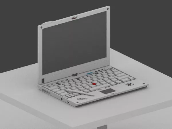 Thinkpad X201t 3d model Thinkpad X201t 3d model
