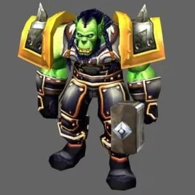 Thrall – Wow Character 3d model