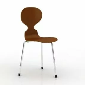 Three Leg Side Chair 3d model