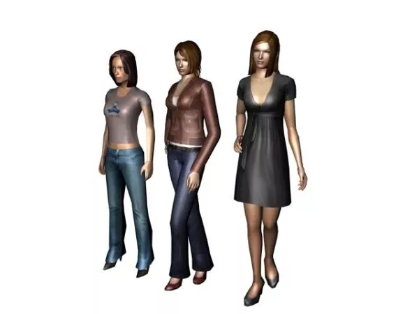 Dress Starter 3d model