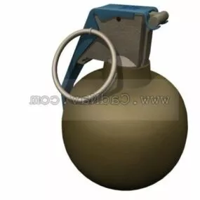 Throwing Grenades 3d model