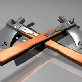 Throwing Tomahawks 3d model
