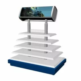 Tiered Display Stand 3d model