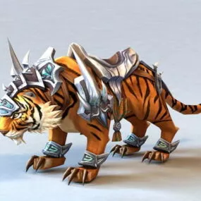 Tiger Mount 3d model