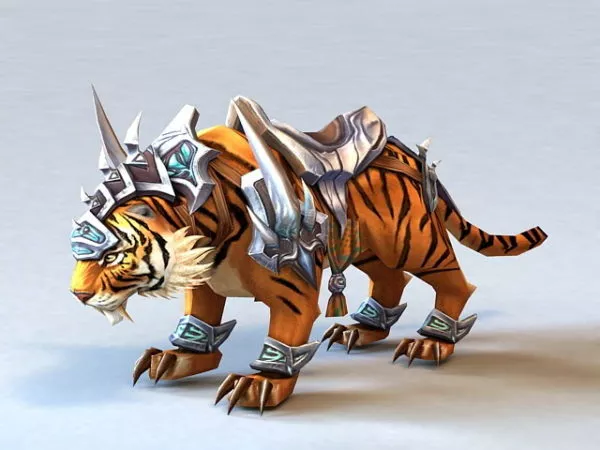 Tiger Mount 3d model Tiger Mount 3d model