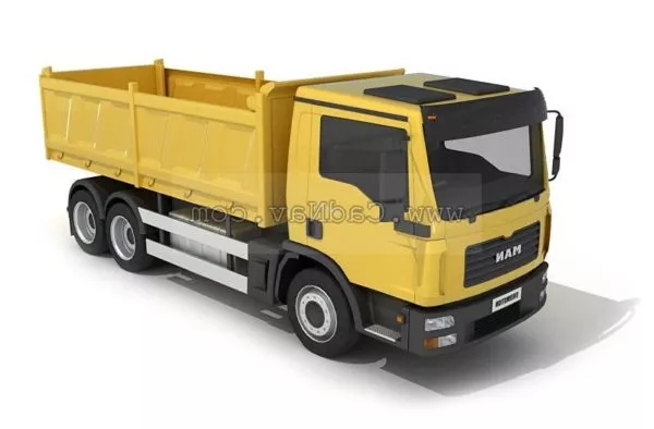 Tilting Truck Heavy 3d model Tilting Truck Heavy 3d model