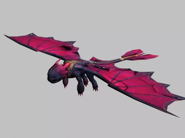Tiny Red Dragon 3d model Tiny Red Dragon 3d model