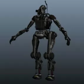 Sci Fi Titan Robot 3d model