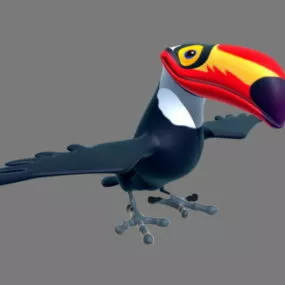 Toco Toucan 3d model