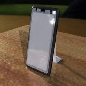 Touch Screen Mobile Phone 3d model