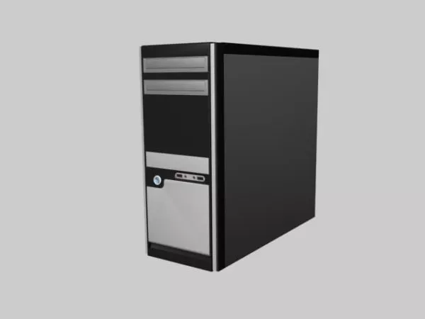 Башня ПК Бесплатная 3d Модель - .3ds, .Max, .Obj, .Vray - Open3dModel