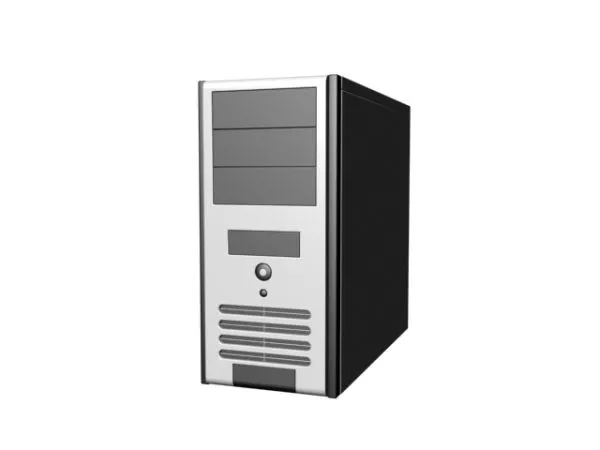 Tower Pc Case 3d model Tower Pc Case 3d model