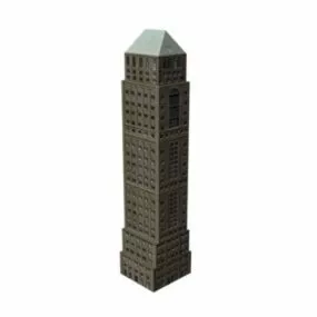 Tower Building 3d model