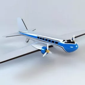 Toy Airplane 3d model