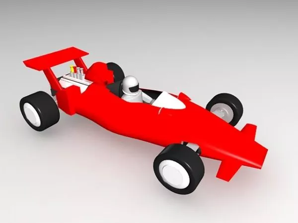 Racing Car Gt 3d model