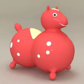 Children Toy Pony 3d model