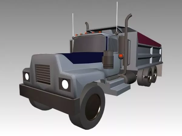Toy Truck 3d model Toy Truck 3d model