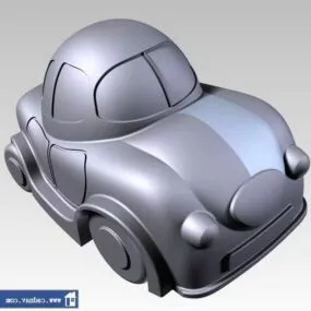 Cartoon Toy Car 3d model