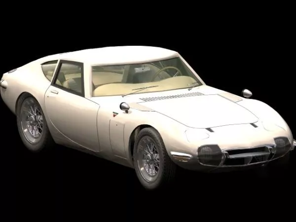 Toyota 2000gt Hardtop Coupe Grand Tourer 3d model Toyota 2000gt Hardtop Coupe Grand Tourer 3d model