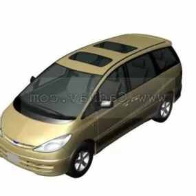 Car Toyota Estima 3d model