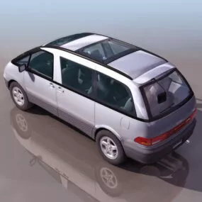 Toyota Estima Multi-purpose Vehicle 3d model
