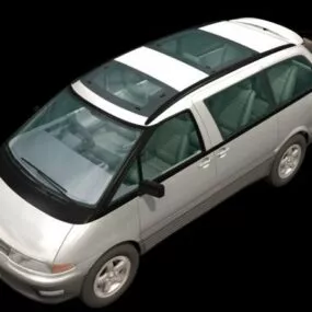 Toyota Lucida Minivan 3d model