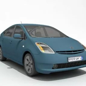 Toyota Prius Hybrid Electric Car 3d model