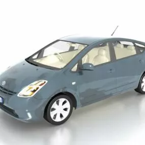 Toyota Prius Compact Car 3d model