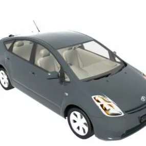Toyota Prius Compact Sedan Car 3d model
