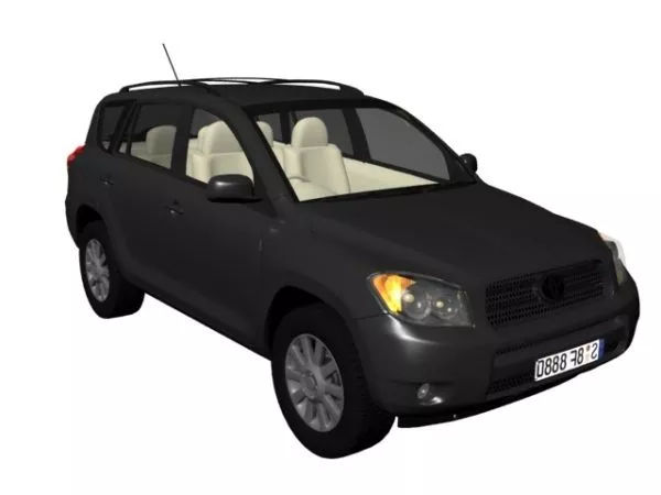 Toyota Rav4 Compact Suv 3d model Toyota Rav4 Compact Suv 3d model