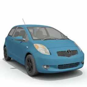 Toyota Yaris Car 3d model