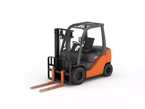 Container Ware Forklift 3d model