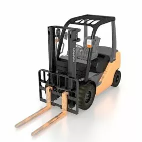 Industry Toyota Forklift 3d model