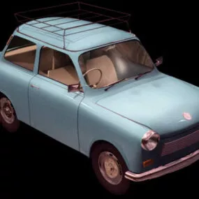 Trabant 601 2-door Sedan 3d model