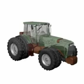 Tractor 8 Wheel 3d model