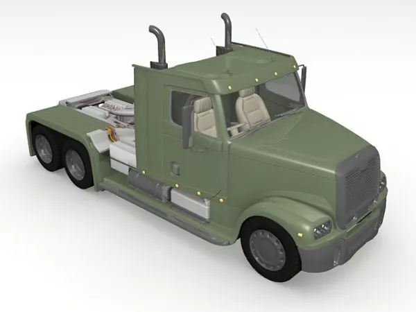 Tractor-trailer Truck 3d model Tractor-trailer Truck 3d model