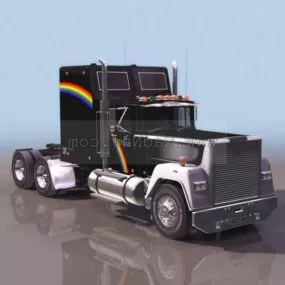 Trailer Puller Head Truck 3d model