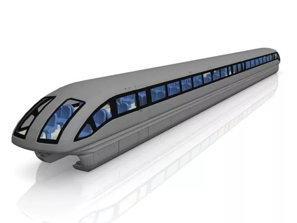 Transrapid Maglev Train 3d model Transrapid Maglev Train 3d model